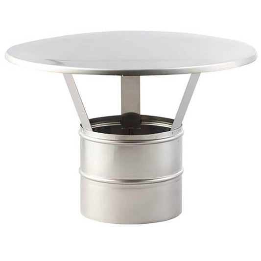 Harvia Rain Cap WZ030115 Stainless Steel - Finnish Sauna Builders