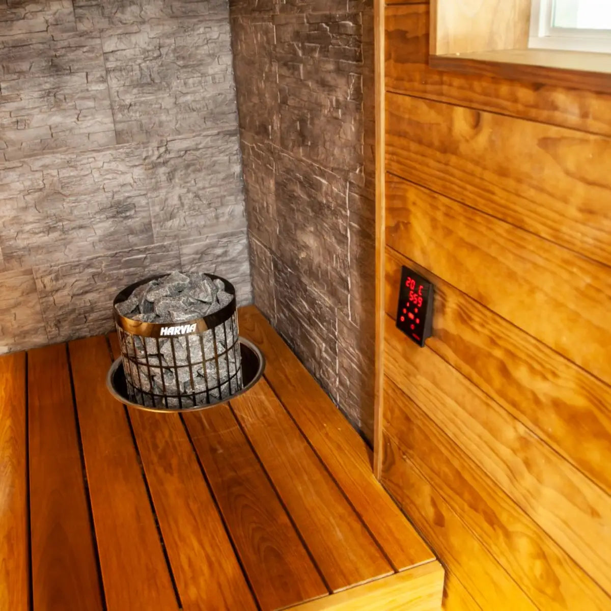 Harvia Xenio CX45-U1-U3-XW Digital Sauna Control with Wi-Fi - Finnish Sauna Builders